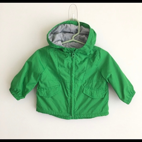 Baby Gap Green Jacket with Hood - Picture 1 of 2